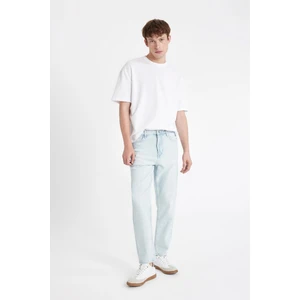 90's Slim Fit Dar Kalıp Yüksek Bel Dar Paça Jean Pantolon D1820AX24SM