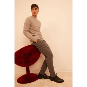 Kumaş Pantolon Tailored Regular Fit Normal Kesim Basic Düz Cepli Düz Paça D3707AX24AU