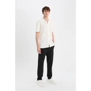 Jogger Kışlık Pantolon Basic Düz Beli Bağcıklı Cepli Düz Paça C6022AX24AU