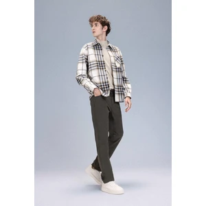 Pantolon Slim Fit Dar Kesim Cepli Dar Paça C9436AX24AU