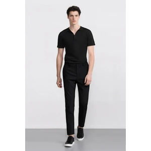 Kumaş Pantolon Tailored Regular Fit Basic Düz Cepli Düz Paça D3707AX24AU