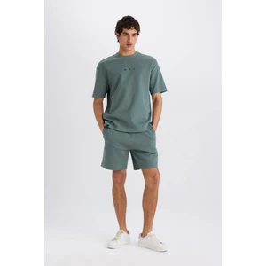 Regular Fit Düz Paça Cepli Basic Düz Şort B8792AX25SM