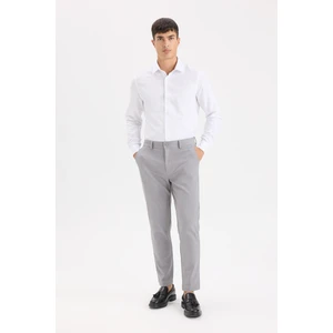 Tailored Fit Normal Kesim Düz Paça Her Yöne Esneyen Yazlık Kumaş Pantolon C7508AX25SP