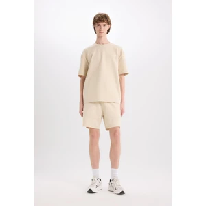 Slim Fit Dar Kesim Dar Paça Basic Düz Şort B8674AX25SP