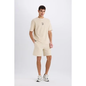 Regular Fit Düz Paça Cepli Basic Düz Şort B8792AX25SM