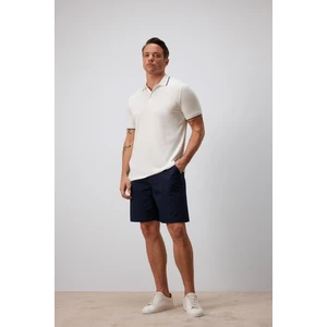 %100 Pamuk Regular Fit Gabardin Bermuda Şort C7684AX25SP