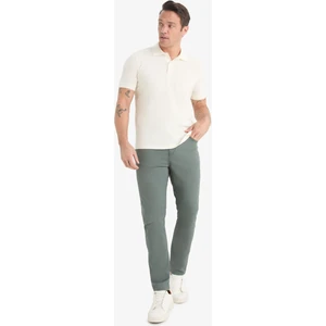 Yazlık Gabardin Chino Kanvas Pantolon Slim Fit Dar Kesim Dar Paça Cepli B2089AX25SP