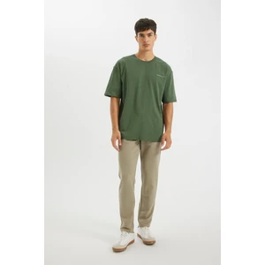 Jogger Kışlık Pantolon Basic Düz Beli Bağcıklı Cepli Düz Paça C6022AX24AU