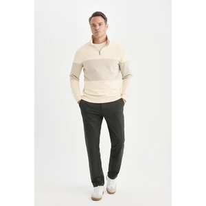 Regular Fit Normal Kesim Yazlık Düz Paça Chino Kanvas Pantolon D7349AX25SP
