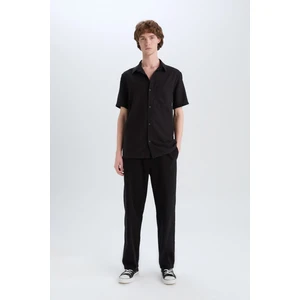 Bol Rahat Kesim Wide Leg Yazlık Keten Pantolon C2727AX25SP