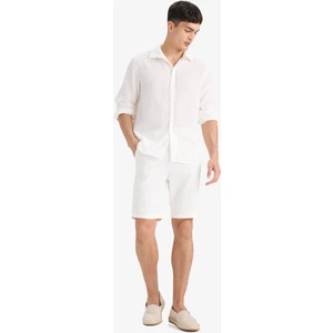 Regular Fit %100 Pamuk Bermuda Şort D4268AX25SM