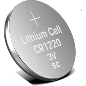 3 Volt CR1220 Lityum Düğme Para Pil Cr 1220