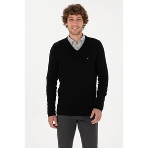 U.s. Polo Assn. Erkek Siyah Kazak /triko 50313668-VR046