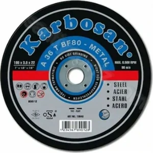 180 x 3.0 mm Metal Kesme Taşı (Düz Tip)
