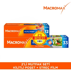 2 Li Mutfak Seti (Kilitli+ 33M Streç)