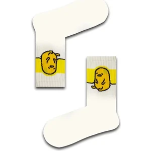 Üzgün Civciv Desenli Unisex Atletik Çorap