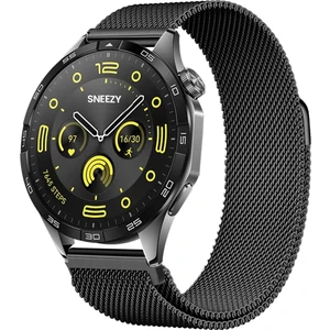 Huawei Watch Gt4 46MM Uyumlu Manyetik Milanese Loop Metal Kordon