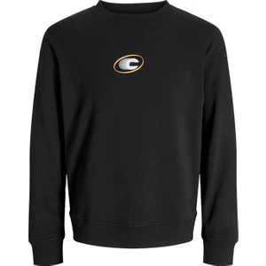 Jack & Jones Jcovıbrant Siyah Erkek Sweatshirt 12277749