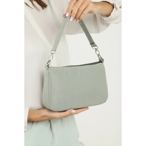 Yeşil U16 Baget El ve Omuz Çantası U:23 cm E:15 cm G:7cm