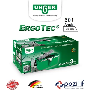 Temizlik Seti - 35CM Cam Temizleme Seti 3'ü 1 Arada