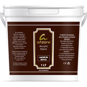 Akrilik Boya 1000ML - Kahve