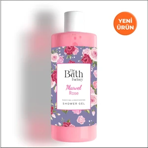 The Bath Factory Nemlendirici ve Besleyici Marvel Rose Duş Jeli 400 ml