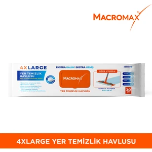 Mac 4xl Yer Temiz. Havlusu Beyaz Sabun Koku-30 Ad
