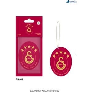 Galatasaray Resmi Lisanslı 5 Yıldızlı Asma Oto Kokusu ( Always Kokusu )