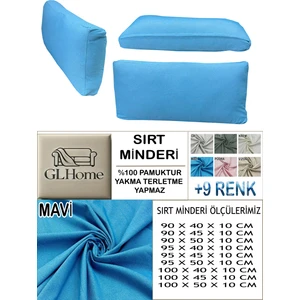 %100 Pamuk Petek 4 Adet Sırt Minderi Kılıfı