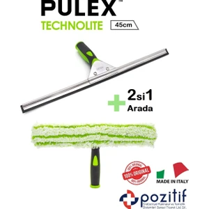 Cam Silme Aparatı Seti - 45CM Technolite Camçek ve Peluş Takımı