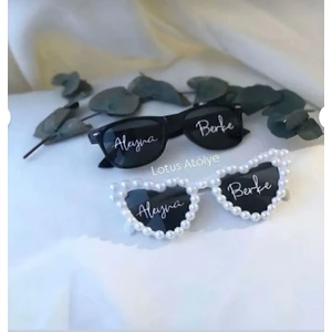 Lotus Atölye Bride Gözlük Gelin Damat Gözlüğü