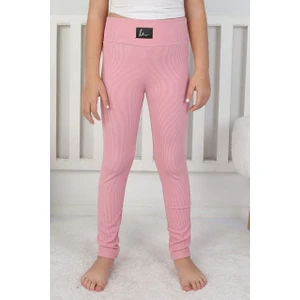 E Çocuk Basic Kız Çocuk Fitilli Tayt - 8001SB