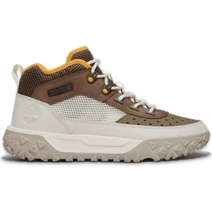 TB0A6CW1 Greenstride Motion 6 Mid Lace Up Sneaker Kahve-Beyaz Erkek Ayakkabı
