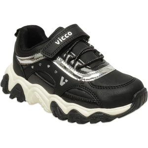 346.F25K.210 Dream Filet Siyah-Beyaz Çocuk Spor Ayakkabı