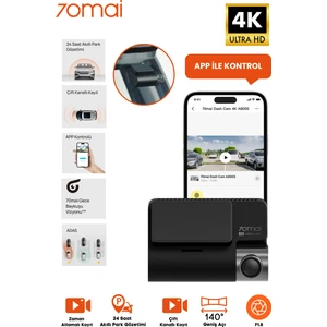 70Mai Dash Cam A800s Araç İçi Kamera