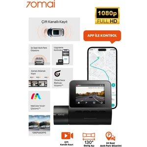 Dash Cam A200 Araç İçi Kamera 2024