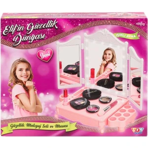 Nessiworld  ZEY2044 LED Işıklı Elif'in Güzellik Dünyası Makyaj Seti -Zey Toys