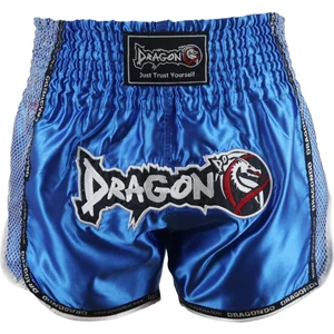 Dragondo MT3076 Shiny Muay Thai Mavi Kick Boks Şortu