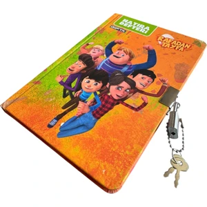 Rafadan Tayfa Kilitli Hatıra Defteri, 14X20 Cm, 96 Yaprak