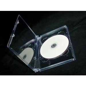 QD-527 1li Parlak Şeffaf 10mm Dvd Kutusu 10 Adet