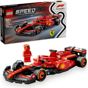 LEGO® Speed Champions Ferrari SF-24 F1® Yarış Arabası 77242 - 10 Yaş & Üzeri Çocuklar için Oyuncak Model Yapım Seti (275 P)
