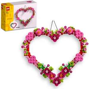 LEGO® Iconic Kalp Süsü 40638 - 9 Yaş & Üzeri Çocuklar için Sevgililer Günü Temalı Model Yapım Seti (254 Parça)