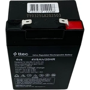 Ttec 4V 8AH Yeni Üretim Akü