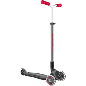 Master Işıklı Katlanabilir Scooter - Kırmızı / Siyah
