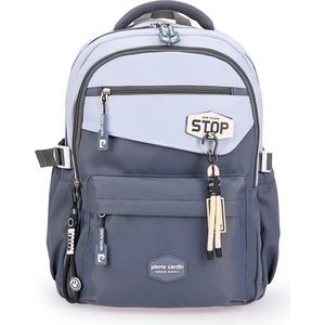 Pierre Cardin Unisex Çocuk Çok Gözlü Sırt Okul Çantası 07PC18823