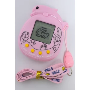 5x6 cm Nostaljik Sanal Bebek Yunus Figürlü Özel Kordonlu Oyuncak