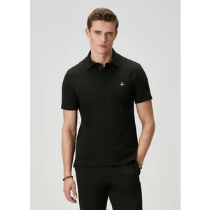 Beymenclub Comfort Fit Lacivert Polo Yaka T-Shirt