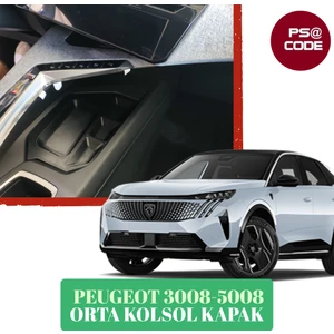 Peugeot 3008-5008 Orta Konsol Kapak