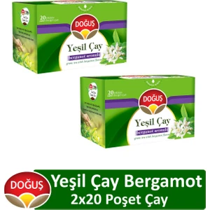 Bergamot Yesil Cay 20'li X 2 Adet