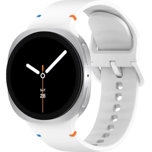 Galaxy Watch 8 / Classic / 2025 Serisi 40 mm / 44 mm / 46 mm Uyumlu Su Geçirmez Yumuşak Silikon Spor Kayış (20 mm)